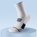 Sports basketball socks men's short mid-tube autumn and winter thin towel bottom thickened breathable non-slip running socks_vogvips.com