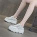Little White Shoes Thick Sole Inner Height Increase Women's Retro Casual Sports Comfortable Female Student Board Shoes_vogvips.com