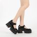 High Heeled Mary Jane Women's 2025 New Item Square Toe, Height Increasing, Small Leather Shoes, Sponge Cake Sole, Thick_vogvips.com