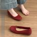 French-style Petite Height-increasing Ballet Flats For Women, Vintage Bowknot Slip-on Shoes_vogvips.com