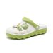 Summer Outdoor Clogs For Women, Non-Slip Beach Shoes, Thick Sole, Closed Toe, Comfortable, Fashionable, Versatile,_vogvips.com