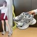 Dad Shoes Female Student Sports Running Shoes Casual Shoes Platform Height Increase_vogvips.com