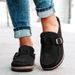 2025 Summer Sandals British And Korean Fashion Half Tuo Dou Shoes Women's Backless Heels Kick Lazy People_vogvips.com