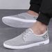 Men's Casual Mesh Board Shoes Breathable Sports Mesh Men's Shoes Large Size Shoes_vogvips.com