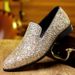 TerraStride Plus Size Men's Casual Korean Style Trendy Personality Sequin Loafers_vogvips.com