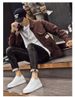 Invisible Inner Heightening Board Shoes Thick-soled Little White Shoes Muffin Shoes Low-top Cowhide Surface Sports Shoes Casual Shoes_vogvips.com