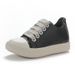 Women Ankle Boots For Woman's Lace-Up Round Toe High-Tops Platform Vulcanize Shoes Lovers Thick Shoelace Casual Sneakers_vogvips.com