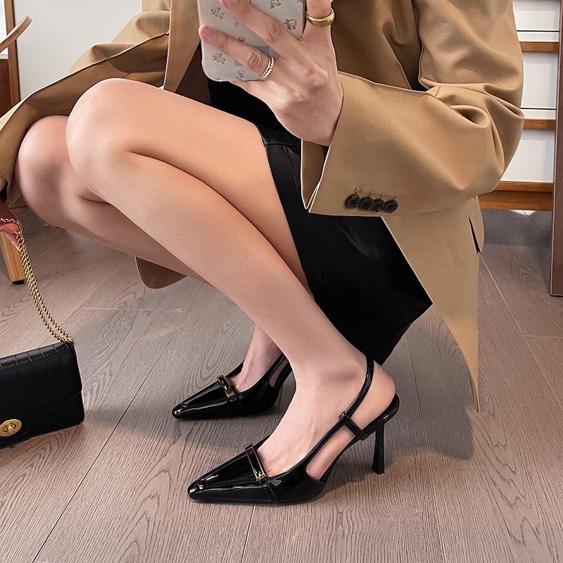 French High Heels Fairy Style Fashion Versatile Not Tired Foot Sandals_vogvips.com