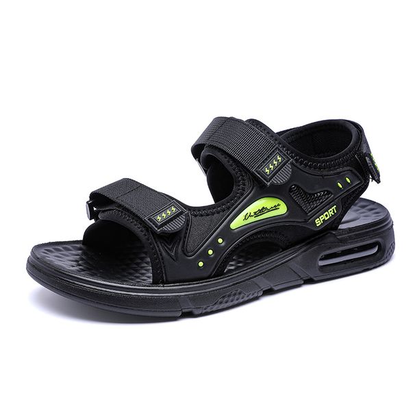 Sandals For Men 2025 New Trend Casual Sports Outerwear Beach Shoes Velcro Latex Pad Men's Sandals_vogvips.com