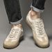 Little White Shoes Men's Board Shoes Cowhide Surface Comfortable And Breathable Low-top German Training Shoes Sports_vogvips.com