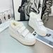 Fleece-Lined Velcro Sneakers Genuine Leather Height-Increasing Women's 8Cm Thick Sole Platform White Furry Shoes_vogvips.com