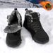 Winter Cotton Shoes, Men's Warm Snow Boots, Outdoor Hiking And Mountaineering Shoes, Cold Resistant Winter Boots_vogvips.com
