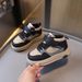Spring New Children's Sports Shoes Sneakers Solid Bottom Boys Basketball Shoes High Top Girls Velcro Bread Shoes_vogvips.com