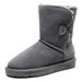 EBV Snow Boots, Women's Cowhide Midsole Boots, Fashionable, Warm, Thick, Plush, Anti Slip, Cute Fur Integrated Cotton Shoes_vogvips.com