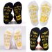 Foot letter-point glue BEER neutral mid-tube English socks_vogvips.com