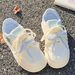 Women's White 2026 Spring/summer New Versatile Niche Cute Flat Sneakers Student Fashion Breathable Casual Shoes_vogvips.com