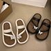 Shoes Women's Rhinestone Bow Flip Flops Casual Beach Wear Stylish Versatile Summer For Formal & Casual For Women_vogvips.com