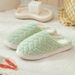 Women's Cotton Slippers 2025 New Autumn Winter Indoor Home Use Non-Slip Thick Sole Fleece Lined Couples Men_vogvips.com