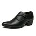 2023 Four Seasons High Heel For Men Wedding Part Cuban Business Casual Leather Shoes Height Increasing Men's_vogvips.com