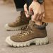 2025 New Men's Retro Martin Boots Fashionable Autumn And Winter Fleece-Lined Warm Durable Hiking Shoes For Men_vogvips.com