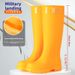 New Fashion High Tube Rain For Women, Adult Waterproof Non-Slip Outdoor Martin Snow Boots, Motorcycle Boots_vogvips.com