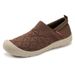 Women's Casual Slip-on Comfortable Mothers, Lightweight Breathable Shoes, Soft-soled That Don't Tire The Feet, Single_vogvips.com