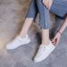 Spring Autumn New Little White Women's Student Casual Board Breathable And Versatile Sports Flat Sole Single Shoes_vogvips.com