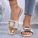 Foreign Trade Plus-size , Cross-border In-stock New Summer Outdoor Flip-flops For Women, Casual Flat-soled Niche_vogvips.com