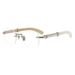 New High-End Frameless Reading Glasses Men, Fashionable Sophisticated, Blue Light Blocking, High Definition, Suitable_vogvips.com