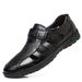 2025 New Summer Men's Casual Genuine Leather Sandals Top Layer Cowhide Beach Thick Sole Breathable Slippers Shoes Trendy_vogvips.com