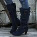 New Plus Size Kitten Fashion For Autumn And Winter 2025, High Cut But Not Over The Knee Round Toe Buckle Strap Women's_vogvips.com