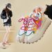 Daddy Shoes Female Student Sports Running Casual Shoes Platform Heightening Shoes_vogvips.com