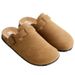 Parent-child Children's 2025 New Model Outdoor Slip-on Retro Lazy Slippers For Girls, Fashionable Closed-toe_vogvips.com