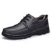 European Warm Series Autumn Winter Hollow Business Casual Single Soft Sole Leather Men's Fleece Lined Cotton Shoes Spring New Small Size_vogvips.com