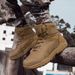 Men's Tactical Boots Waterproof Slip-Resistant Durable Outdoor Work Boots For Hiking Camping Hunting Military Adventure Rescue Workwear Tactical Boots_vogvips.com
