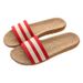 Four Seasons Home Couple Floor Full Linen Soft Sole Slippers Sandals Summer H-2_vogvips.com