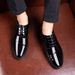 New Leather Large Business Dress Casual Lace Up Wedding Versatile Men's Shoes_vogvips.com