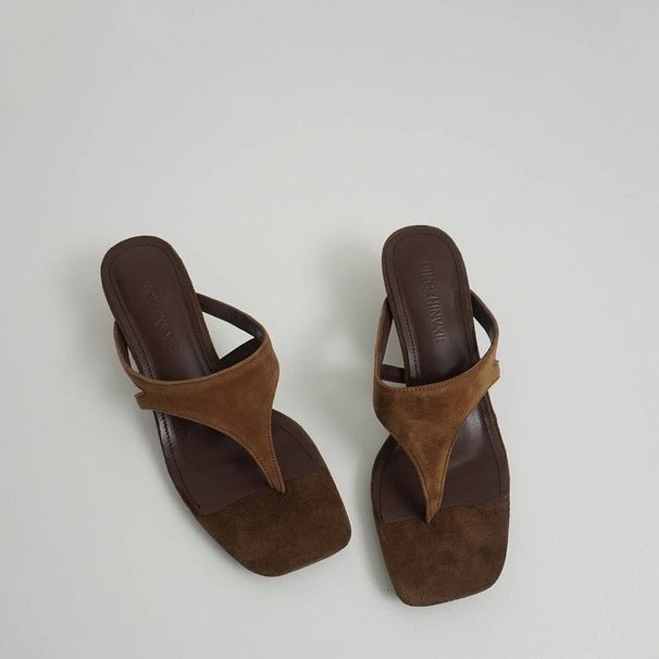 2025 Summer New European And American Style High Heel Sandals Elegant Women's Flip-Flops Made In Taizhou, Zhejiang,_vogvips.com