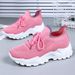 Women's Casual Shoes Breathable Mesh Shoes Platform Heightening Shoes Classic Women's Shoes Comfortable Single Shoes_vogvips.com