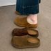 Women's Closed-toe Mules 2025 New Autumn Model For Outdoor Wear, Elegant Office Slip-on Shoes, Small Potato_vogvips.com