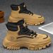 European Warm Series Labor Protection Men's Shoes Autumn Outdoor Hiking Non-Slip Wear-Resistant Work Sports Thick-Soled Height-Increasing_vogvips.com