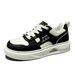 Thick-Soled Sneakers For Men 2025 New Breathable White Top Layer Cowhide Lightweight Comfortable Casual Trendy Autumn_vogvips.com
