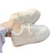 ShoeVault Cute White Sneakers For Women 2025 Autumn New Style Student Chic Thick Sole Board Shoes Korean Version Casual_vogvips.com