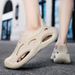 Summer Men Platform Quick Dry Garden Outdoor Beach Sandals Casual Trend Slippers Home Shoes Couple 36-45_vogvips.com