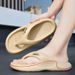 for Men And Women Summer 2025 New Outer Wear Non-Slip Anti-Odor Flip-Flops Thick-Soled Beach Slippers_vogvips.com