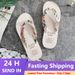 Fashion Women Flip Flops Beach Flat Slippers Casual Outside Sandals Summer Ladies Shoes Leisure Slippers Slide Chaussure Femme_vogvips.com