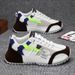Big Size Men's Fashion Casual Skateboard Sneakers Lace Up Breathable Lightweight Sports Shoes For Walking Skateboarding_vogvips.com