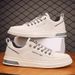 2023 New Leather Men's Sneakers Breathable White Spring And Autumn Sports Trendy Shoes Cross-Border Trade_vogvips.com