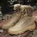 Outdoor High-top Boots Men Anti-slip Shock-absorbing Thick-soled Ankle Boots Men Durable Comfortable Breathable Casual Shoes Men_vogvips.com