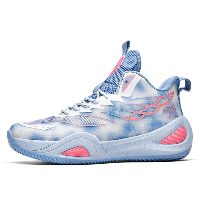Large Size Basketball Shoes Men's Shoes Non-slip Breathable Sports Shoes Youth Middle School Students Actual Combat Training Shoes_vogvips.com